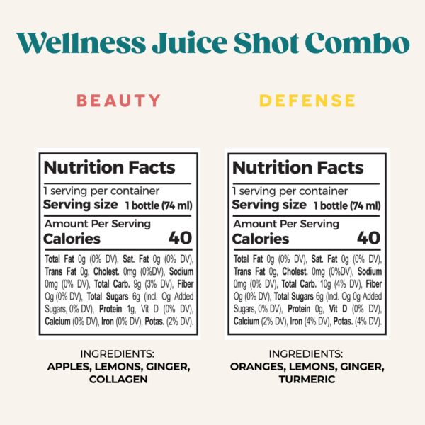 Shot de jugo prensado en frío PUR Mental Majik