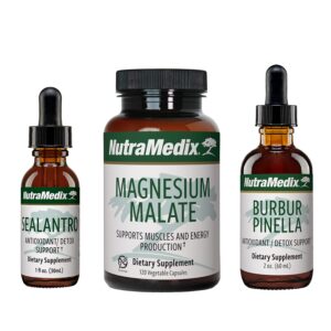 Set Detox NutraMedix con cápsulas y extractos herbales