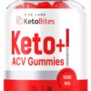 Envase gomitas KetoBites Keto+ACV para pérdida de peso avanzada