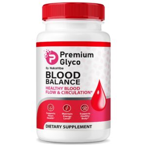 Premium Glyco botella 60 cápsulas para circulación y energía natural