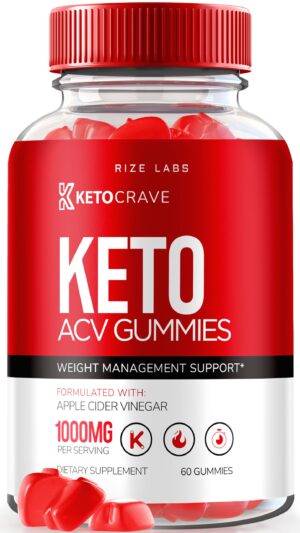 Keto Crave gomitas para pérdida de peso con vinagre de sidra de manzana