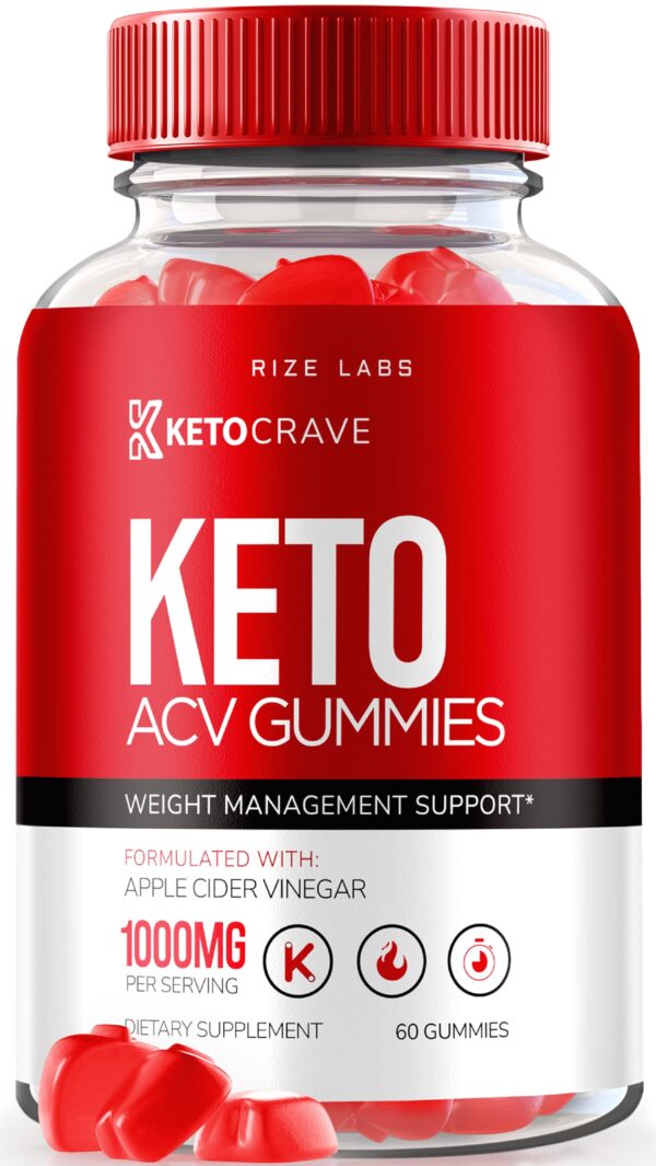 Keto Crave gomitas para pérdida de peso con vinagre de sidra de manzana
