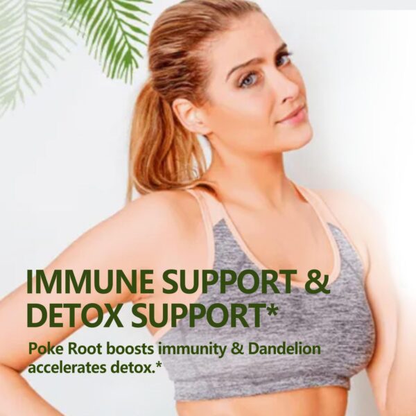 Frasco gotas Eubrition para linfedema y detox con diente de león