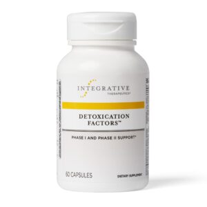 Detoxication Factors suplemento funciones hepáticas botella