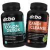 Colon Candi Cleanse Detox suplemento para limpieza intestinal y digestión