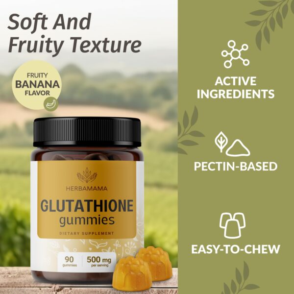 Gomitas a base de pectina glutatión apoyo hígado Herbamama