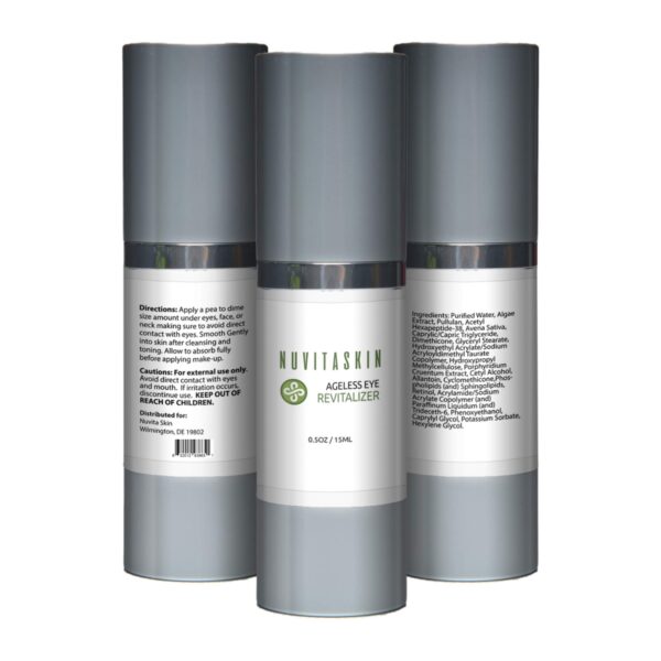 Envase del serum revitalizante para piel Nuvita