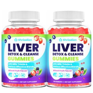Paquete de gomitas detox para hígado Shriadian 3000 mg