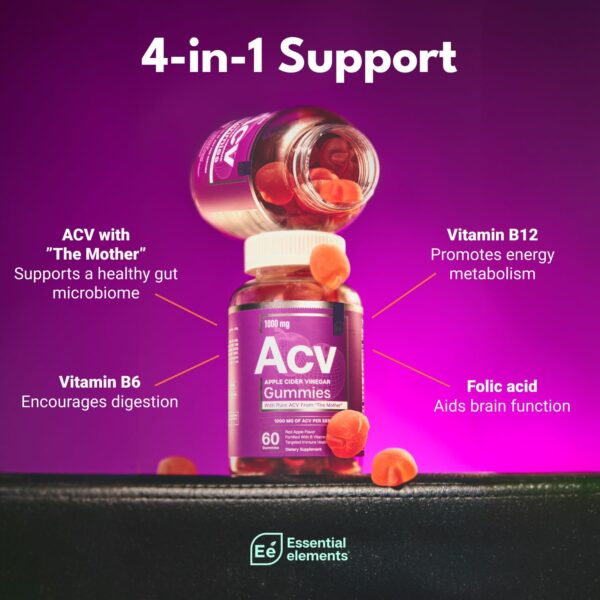 Paquete frontal caramelos vinagre sidra manzana