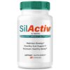 Frasco SilActiv cápsulas frente