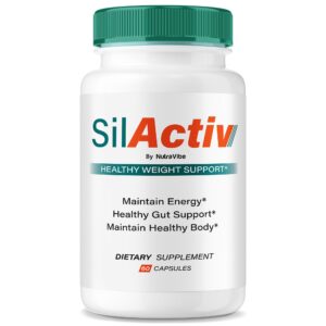 Frasco SilActiv cápsulas frente Frasco SilActiv cápsulas frente