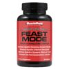 Frasco de MuscleMeds Feast Mode 90 cápsulas sin sabor para aumento de peso