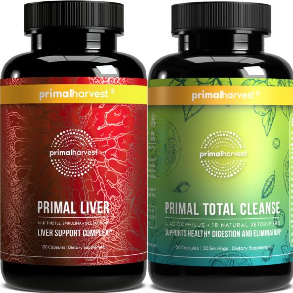 Pack Primal Harvest suplemento hígado y limpieza total