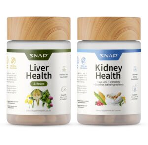 Paquete Snap Supplements para salud de hígado y riñones