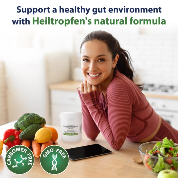 Probiótico digestivo Heiltropfen con 24 cepas y prebióticos