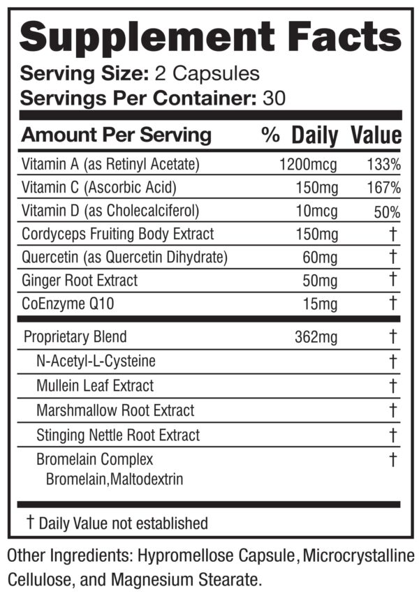 OmniBreathe fórmula natural de desintoxicación pulmonar