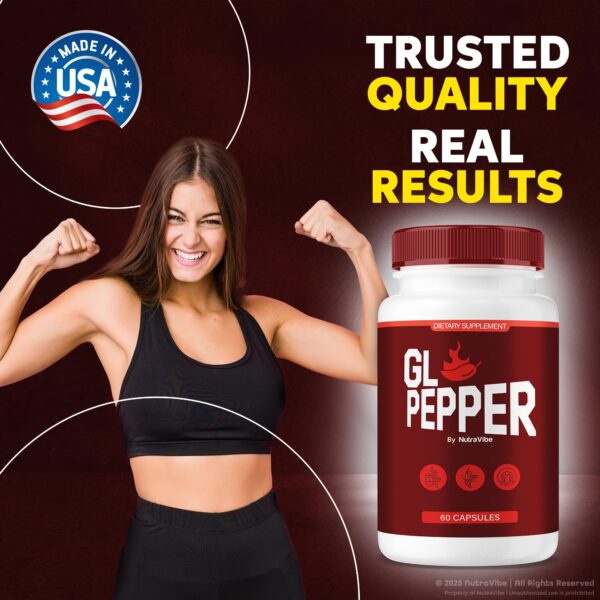 Pastillas GL Pepper en etiqueta