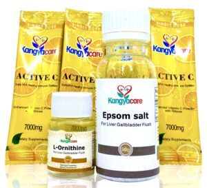 Kangyacare detox hígado vesícula biliar kit limpieza 1 noche
