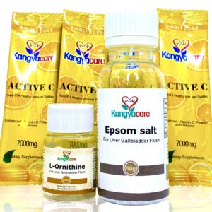 Kangyacare detox hígado vesícula biliar kit limpieza 1 noche
