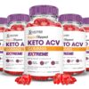 Gominolas Rapid Ripped Keto ACV paquete de 5 con vinagre de manzana