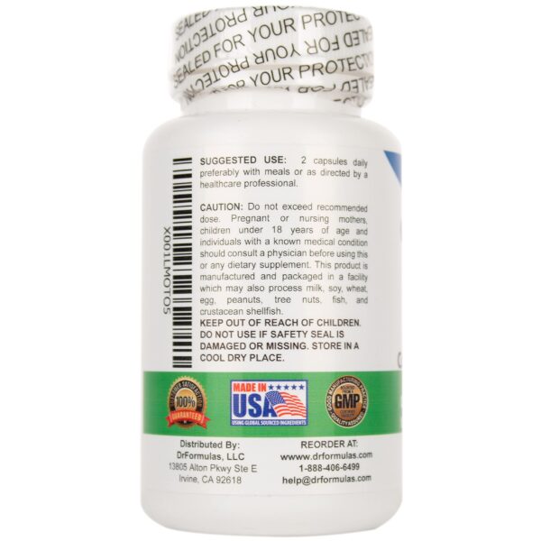 Etiqueta DrFormulas Gut Cleanse suplemento digestivo