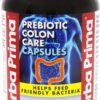 Cápsulas Yerba Prima fibra colon prebióticos paquete 180 caps