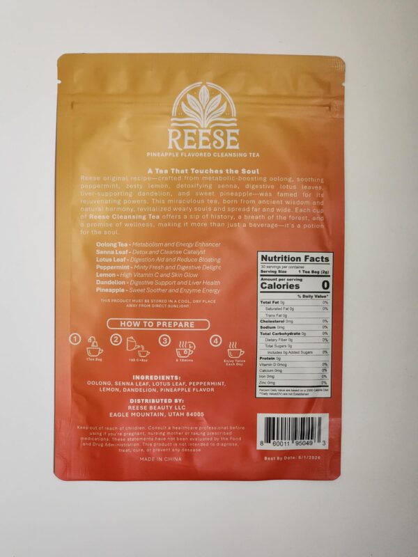 Taza con té Fiber Fuel para salud digestiva