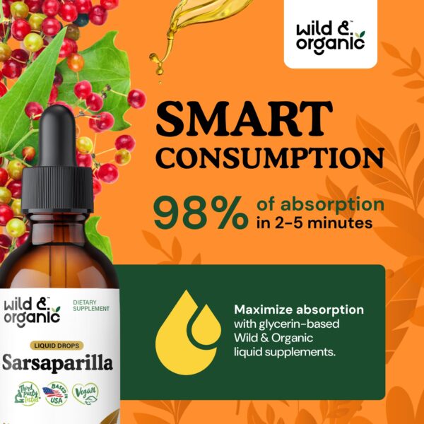 Extracto vegano de zarzaparrilla para desintoxicación de 28 días