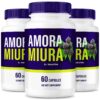 NutraVibe Amora Miura cápsulas frente al empaque