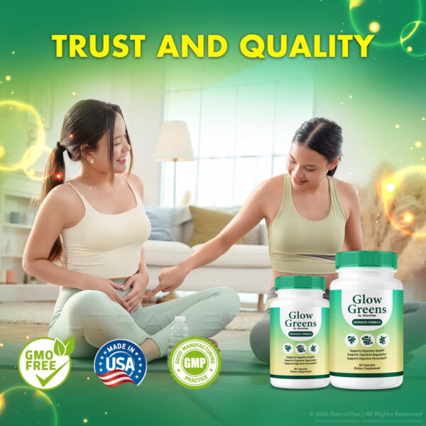 Presentación final de Glow Greens 5 pack