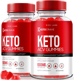 rize labs gomitas KetoCrave para pérdida de peso paquete de 2