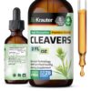 BIO KRAUTER tintura líquida de cleavers extracto vegano para detox