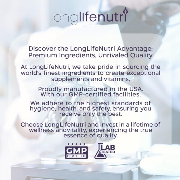 Lado frontal del producto LongLifeNutri TUDCA 500mg