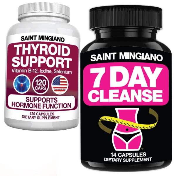 Frasco Saint Mingiano 7 días limpieza detox frente