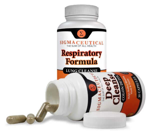 Paquete limpieza Sigmaceutical para colon y pulmones