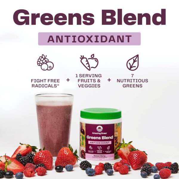 Producto Amazing Grass mezcla de verdes y antioxidantes orgánicos