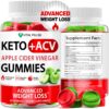 Gomitas Keto ACV para pérdida de peso sabor manzana verde