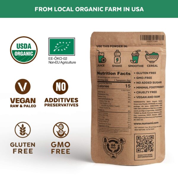 Polvo de jugo cebada 100% puro y crudo Polvo de jugo cebada 100% puro y crudo