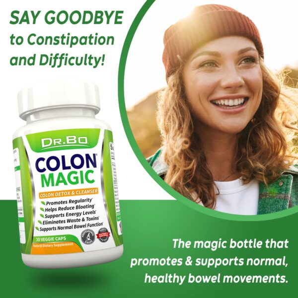 Detalle envase Dr Bo Colon Magic detox colon