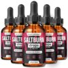 NutraVibe Salt Burn Drops botella frontal
