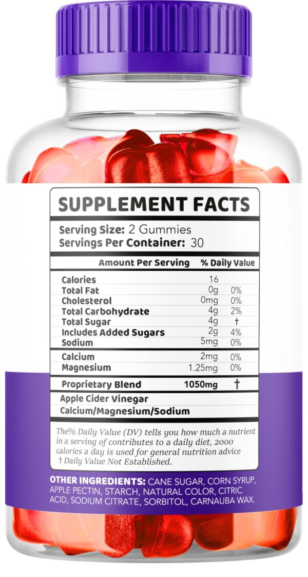 Suplemento LIVORKA gomas para pérdida de peso keto ACV