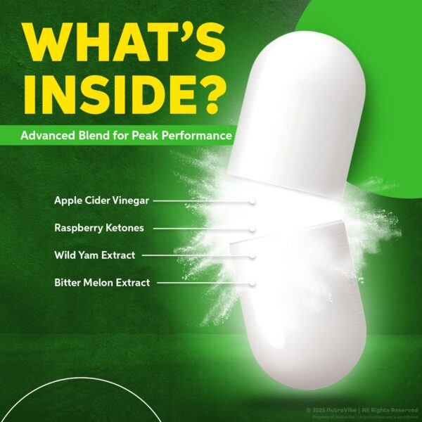 Frasco con cápsulas apiladas