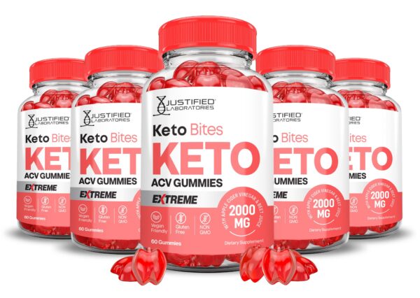 paquete keto bits gomitas acv extremo 2000mg vitamina b12 natural