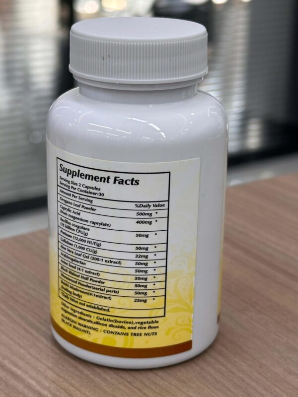 Cápsulas naturales para detox colon e intestino Airboy