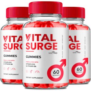 Gomitas Vital Surge ACV con vinagre de manzana 1000mg paquete 3