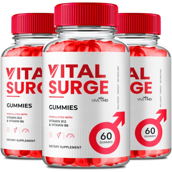 Gomitas Vital Surge ACV con vinagre de manzana 1000mg paquete 3