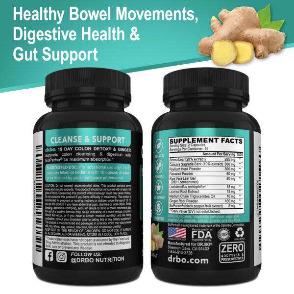 Suplemento para detox, pérdida peso y salud digestiva