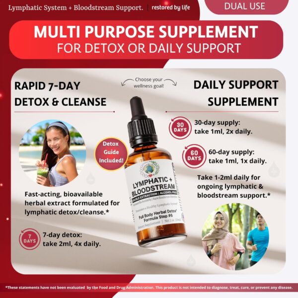 Suplemento detox Restored By Life Blood Cleanse