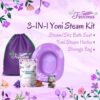 Empaque kit vapor yoni fivona con bolsa almacenamiento