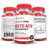 Paquete extendido de gomitas Quick Fire Keto ACV 5 unidades